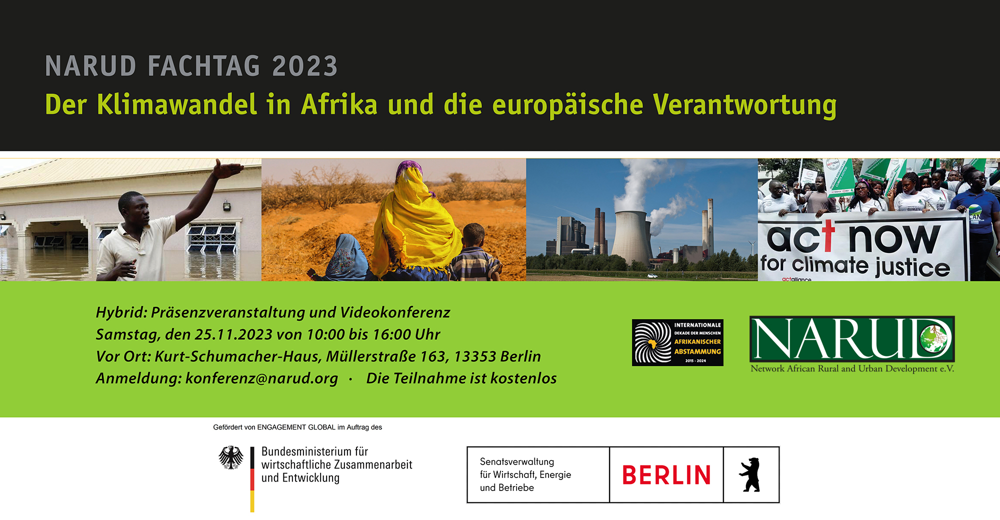 NARUD-Fachtag – Der Klimawandel In Afrika Und Die Europäische ...